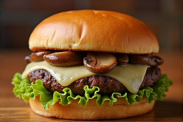 Red Robin's N. Sautéed ‘Shroom Burger Copycat Recipe