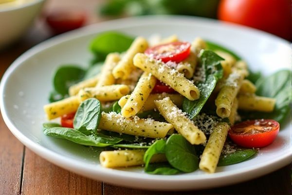 Sweet Tomatoes's Pesto Pasta Salad Copycat Recipe
