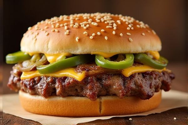 Carl’s Jr.'s Philly Cheesesteak Angus Burger Copycat Recipe