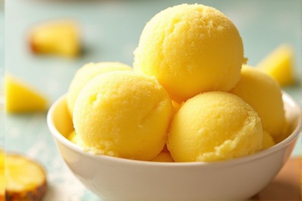 Yogurtland's Pineapple Sorbet Copycat Recipe