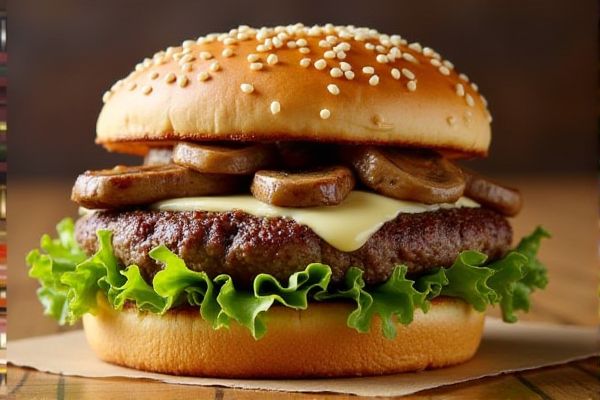 Steak ‘n Shake's Portobello 'n Swiss Steakburger Copycat Recipe
