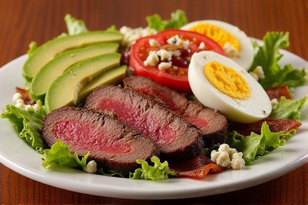 Denny’s's Prime Rib Cobb Salad Copycat Recipe