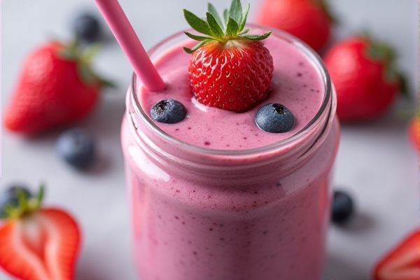 Jamba Juice's Protein Berry Workout Smoothie Copycat Recipe