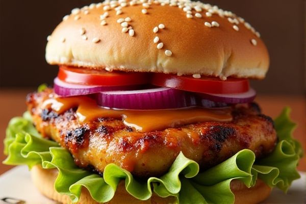 Red Robin's Q. Teriyaki Chicken Burger Copycat Recipe