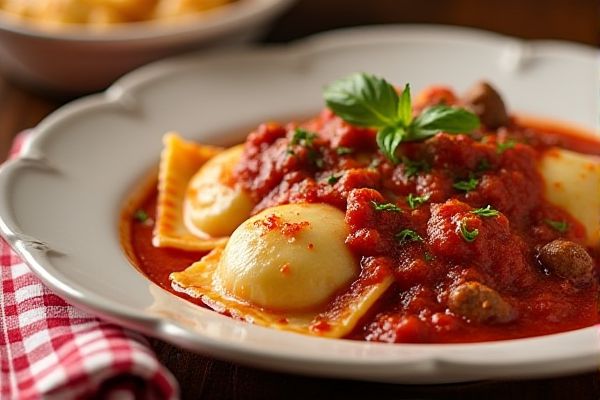 Buca di Beppo's Ravioli with Meat Sauce Copycat Recipe