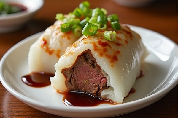 Tim Ho Wan's Rice Roll with Beef Copycat Recipe