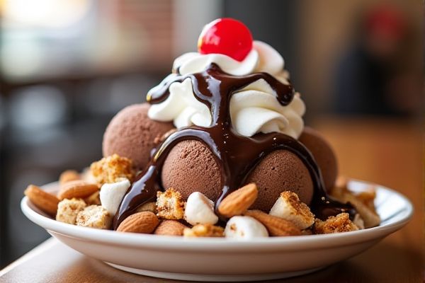Swensen’s's Rocky Road Sundae Copycat Recipe