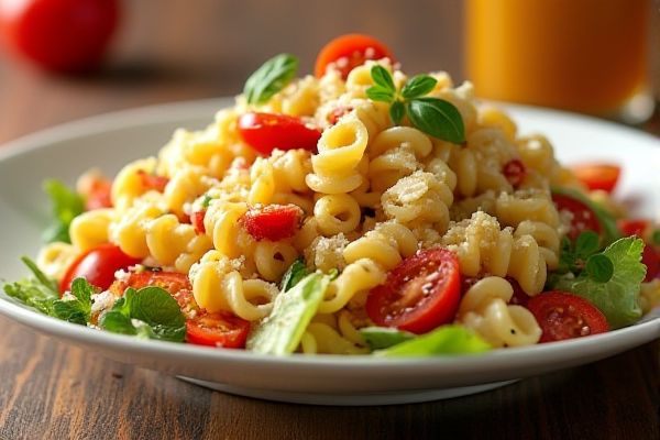 Sweet Tomatoes's Rotini Asiago Salad Copycat Recipe