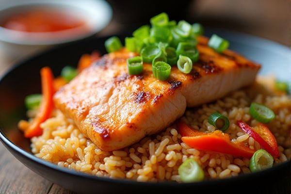 Pepper Lunch's Salmon Pepper Rice Copycat Recipe