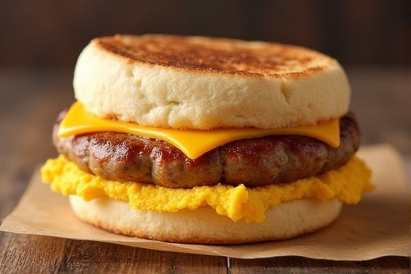 Tim Hortons's Sausage Breakfast Sandwich Copycat Recipe