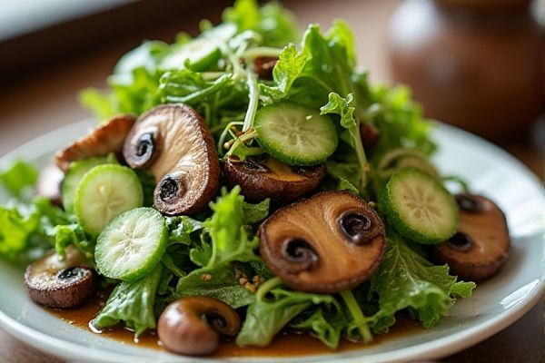 Nobu's Shiitake Salad Copycat Recipe