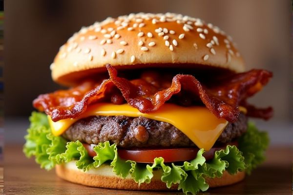 Hard Rock Cafe's Smokehouse Barbecue Bacon Cheeseburger Copycat Recipe