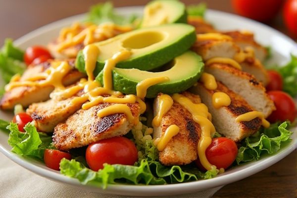 Wendy's's Southwest Avocado Chicken Salad Copycat Recipe