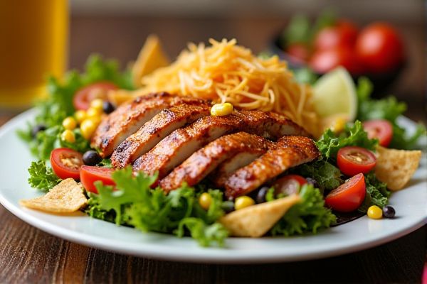 Kneaders Bakery & Cafe's Southwest BBQ Chicken Salad Copycat Recipe