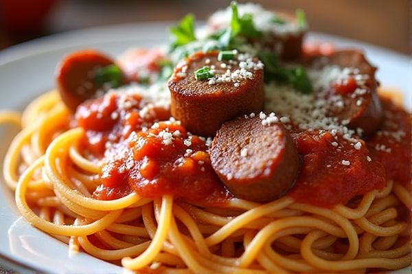 Spaghetti Warehouse's Spaghetti with Italian Sausage Copycat Recipe