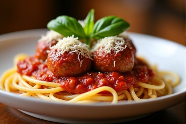 Olive Garden's Spaghetti with Meatballs Copycat Recipe