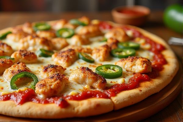 Hungry Howie's's Spicy Chicken Pizza Copycat Recipe