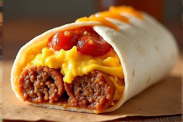 Taco John’s's Spicy Chorizo Breakfast Burrito Copycat Recipe