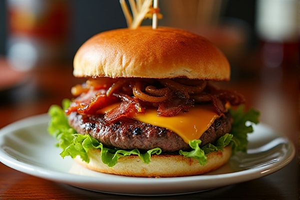 Bar Louie's Spiked Bulleit Bourbon Burger Copycat Recipe