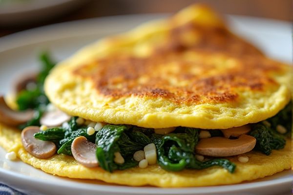 IHOP's Spinach & Mushroom Omelette Copycat Recipe