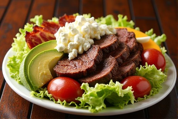 Black Angus Steakhouse's Steakhouse Cobb Salad Copycat Recipe