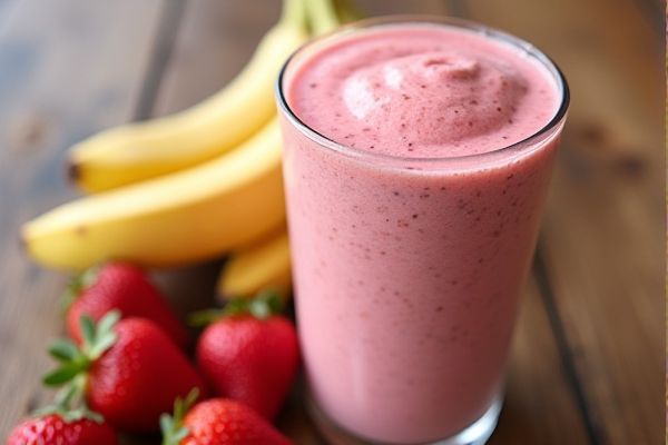 Caribou Coffee's Strawberry Banana Smoothie Copycat Recipe
