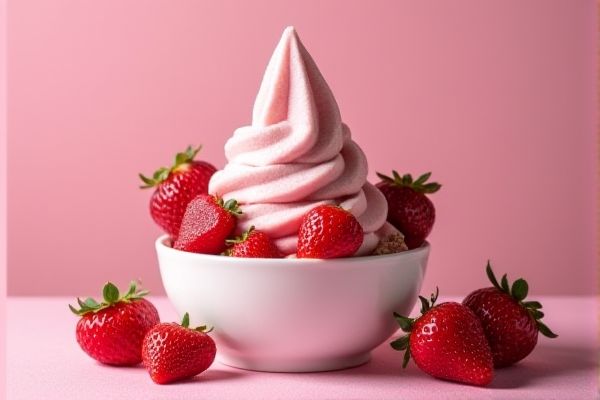 Pinkberry's Strawberry Frozen Yogurt Copycat Recipe