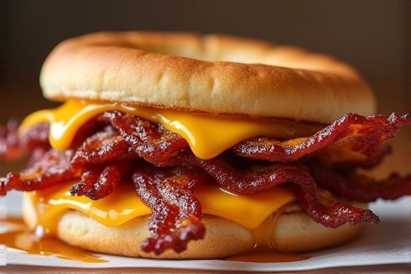 Dunkin’ Donuts's Sweet Black Pepper Bacon Sandwich Copycat Recipe