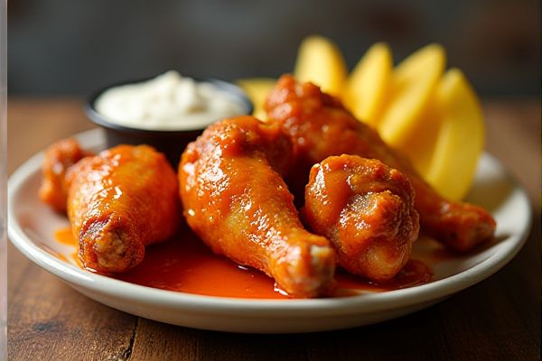 WingStreet's Sweet Mango Habanero Wings Copycat Recipe