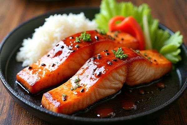 Pepper Lunch's Teriyaki Double Salmon Copycat Recipe