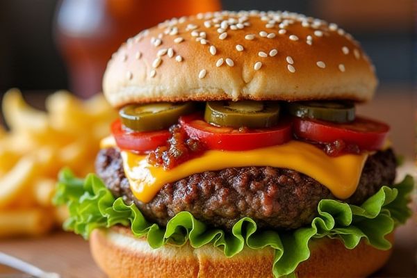 Fuddruckers's Tex Mex Burger Copycat Recipe