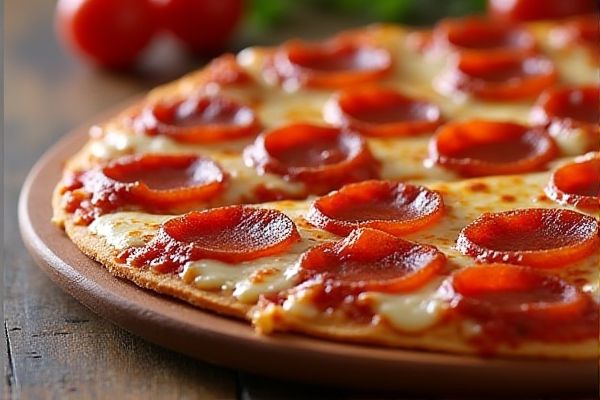 Domino’s Pizza's Thin Crust Pepperoni Pizza Copycat Recipe