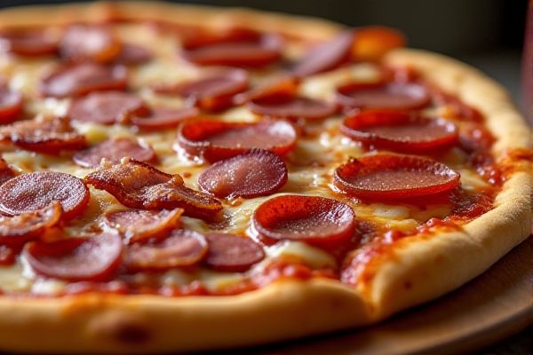 Donatos Pizza's Three Meats Pizza Copycat Recipe
