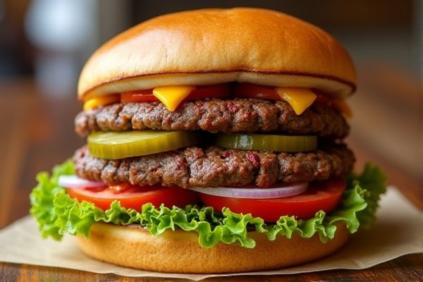 Whataburger's Triple Meat Whataburger Copycat Recipe