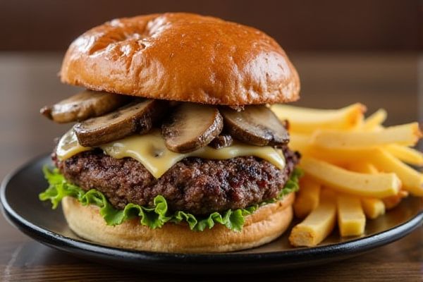Bar Louie's Truffle Mushroom Burger Copycat Recipe