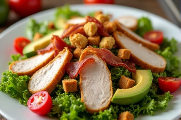 Kneaders Bakery & Cafe's Turkey Bacon Avocado Salad Copycat Recipe