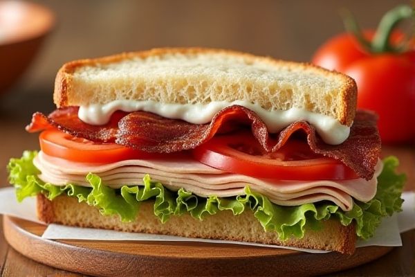 Honey Baked Ham's Turkey Bacon Ranch Sandwich Copycat Recipe