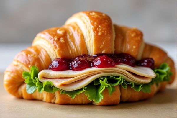 Kneaders Bakery & Cafe's Turkey Cranberry Croissant Copycat Recipe