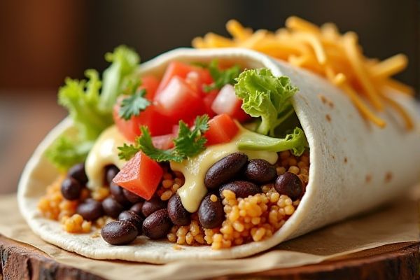 Qdoba's Vegetarian Burrito Copycat Recipe