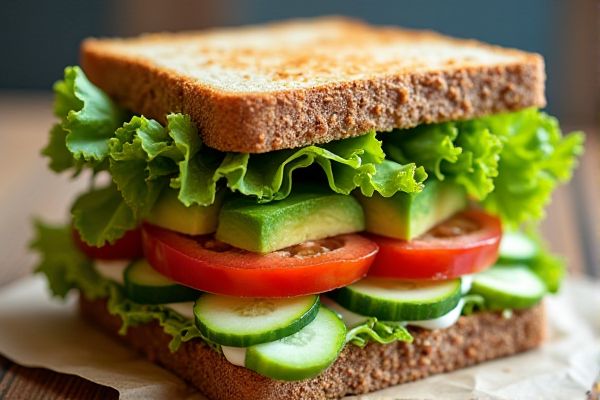 Kneaders Bakery & Cafe's Veggie Avocado Sandwich Copycat Recipe