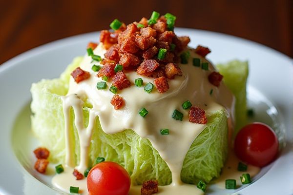 Fleming’s Prime Steakhouse's Wedge Salad Copycat Recipe