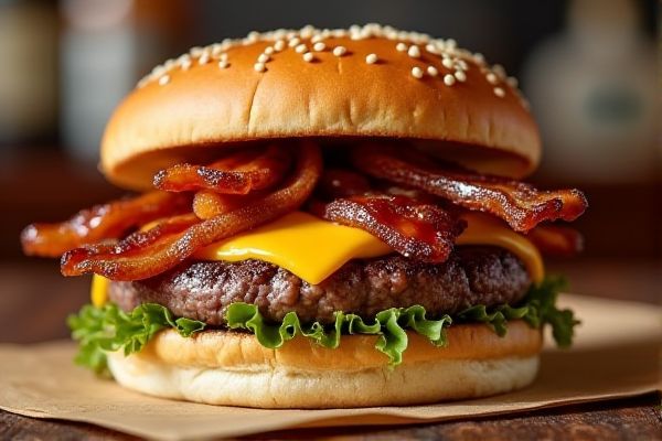 Applebee’s's Whiskey Bacon Burger Copycat Recipe