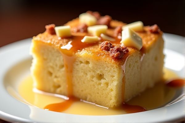 Fleming’s Prime Steakhouse's White Chocolate Bread Pudding Copycat Recipe