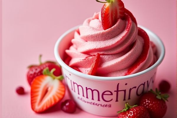 Pinkberry's Wild Strawberry Frozen Yogurt Copycat Recipe
