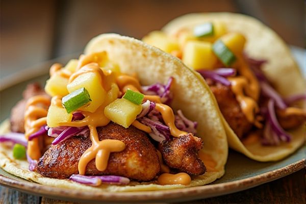 Islands Fine Burgers & Drinks's Yaki Tacos Copycat Recipe