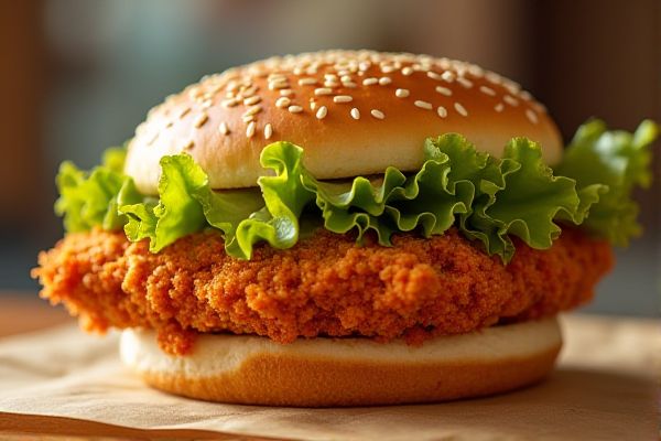 KFC's Zinger Burger Copycat Recipe