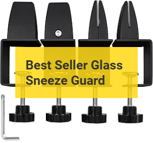 Best Glass sneeze guard Product Banner