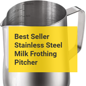 Best Stainless steel milk frothing pitcher Product Banner