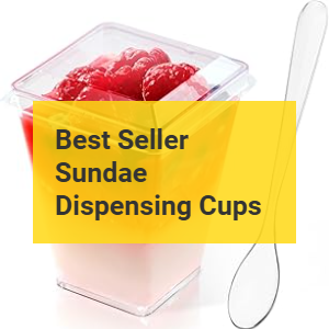 Best Sundae dispensing cups Product Banner