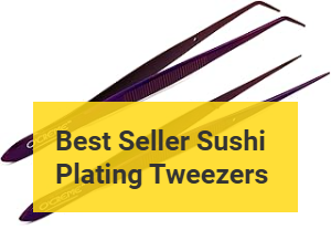 Best Sushi plating tweezers Product Banner